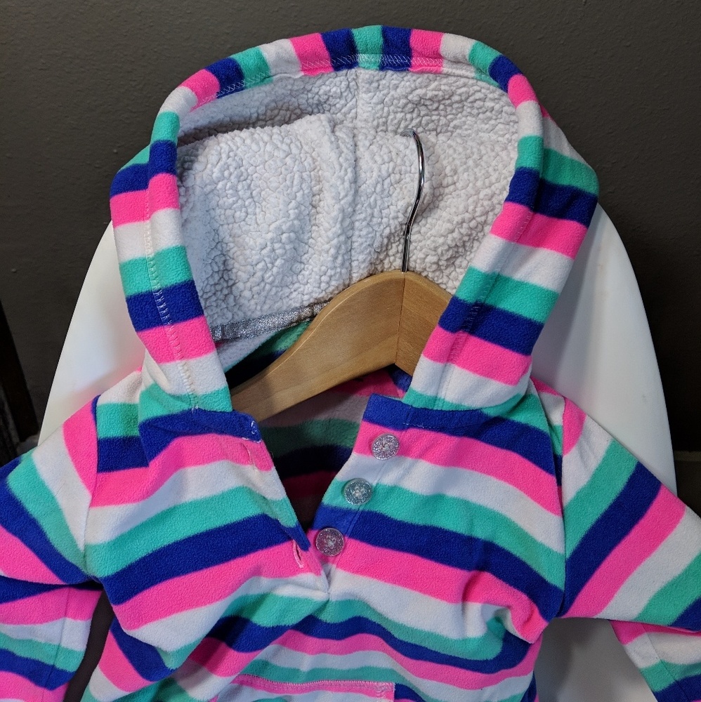 Carters 24mo outfit with fleece hoodie.
